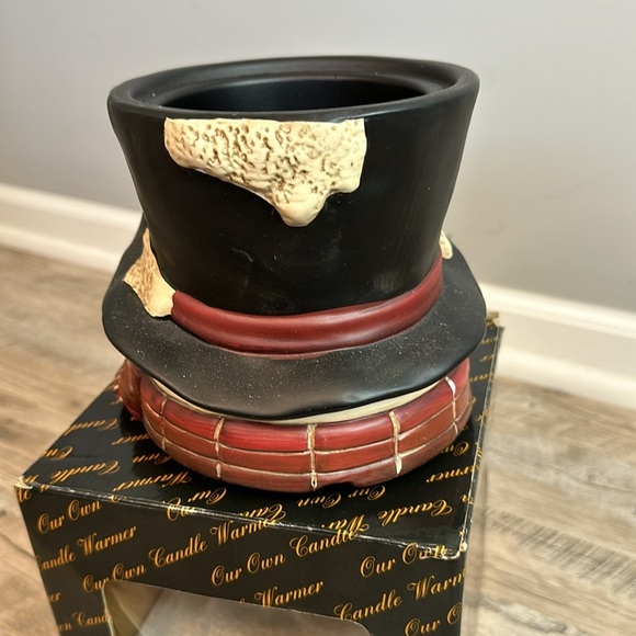 Our Own Snowman Christmas Winter Holiday Candle Warner - Picture 4 of 5